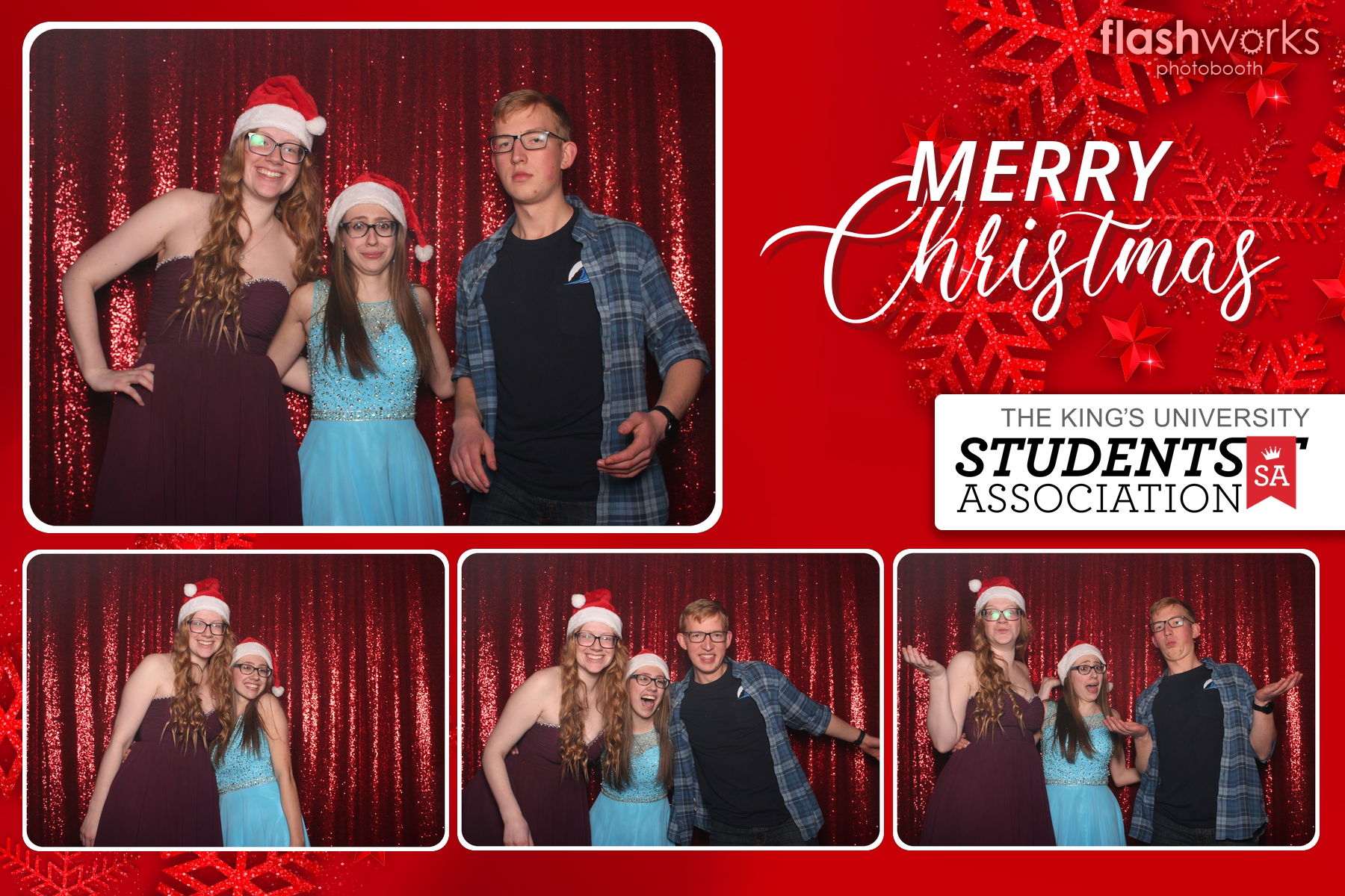 Kings Christmas Party | View more photos from the event at gallery.flashworksphotobooth.com/u/FlashworksPhotoboothInc/Kings-Christmas-Party